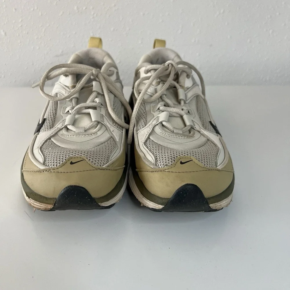 Nike W Air Max Bliss Light Bone Limestone Dark Gray DH5128-002 Womens Sz 8.5
